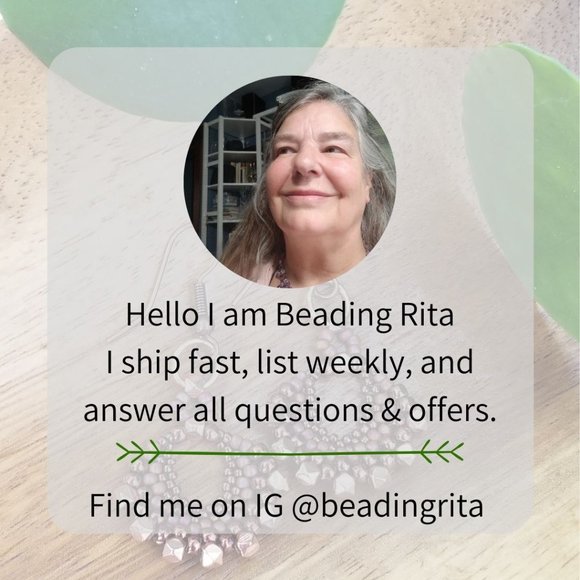 Handmade Ocean Blue  Crystal Cathedral Window Earrings - Picture 6 of 6